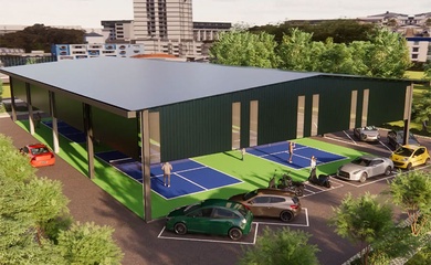 Biến bãi đỗ xe thành sân pickleball: Ý tưởng mới lạ tại Anh