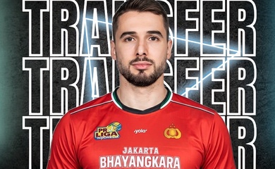 Martin Atanasov gia nhập Jakarta Bhayangkara Presisi trước thềm Playoffs