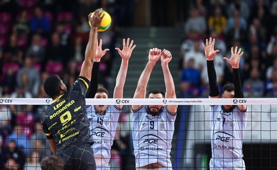 Warszawa giành lợi thế ở trận lượt đi bán kết Champions League trước Lublin