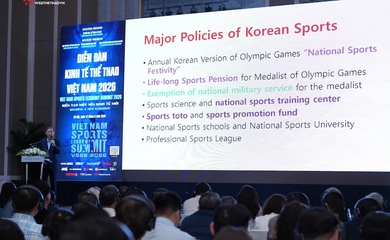 Bài học từ thể thao Hàn Quốc để đạt con số tăng trưởng 80 tỷ USD