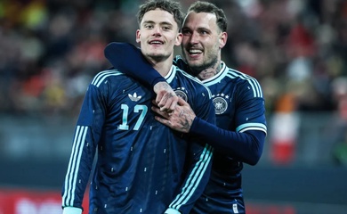 Wirtz có màn trình diễn hay nhất từng thấy cho tuyển Đức: 2 bàn thắng và 2 pha kiến tạo