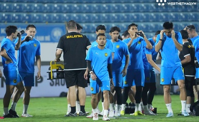 Tuyển Malaysia mặc áo không số tại Thiên Trường: Quyết thắng Việt Nam để “rửa danh dự”