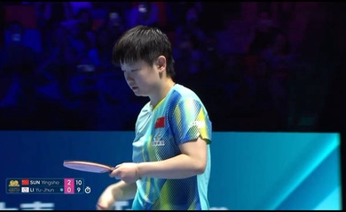 Kết quả giải bóng bàn ITTF World Cup Macau 2026 ngày 1: Sun Yingsha khởi đầu hoàn hảo