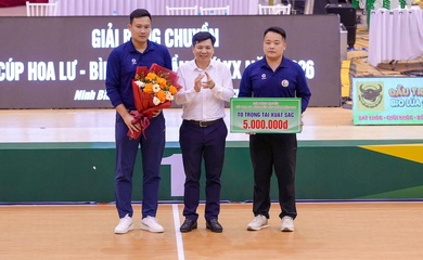 Liên đoàn bóng chuyền Việt Nam phong cấp Quốc gia và cấp I cho 62 trọng tài