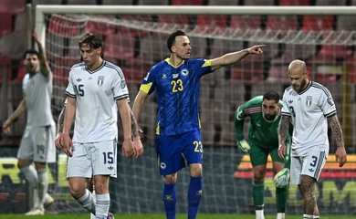 Thảm hoạ của Italia: Lần thứ 3 liên tiếp bị loại khỏi World Cup sau khi thua Bosnia