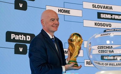 Chủ tịch Infantino tuyên bố: "Iran sẽ tham dự World Cup và thi đấu tại Mỹ"