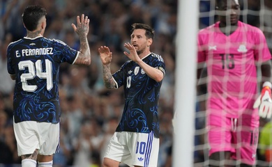 Messi ghi bàn và kiến tạo, Argentina thắng đậm trước thềm World Cup