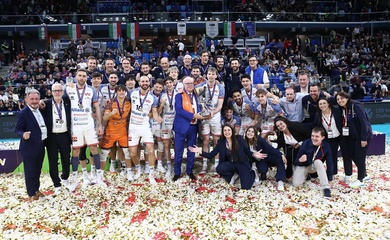 Allianz Milano đăng quang CEV Challenge Cup đầy thuyết phục
