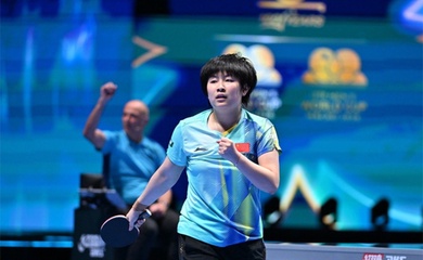 Thắng Hina Hayata, sao trẻ 19 tuổi của bóng bàn Trung Quốc Trung Quốc gây sốt World Cup Macau