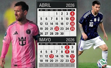 Lịch trình của Messi trước World Cup 2026: 10 trận đấu phía trước