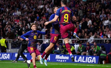 Bảng xếp hạng La Liga sau khi Barcelona thắng ngược và Real Madrid thất bại