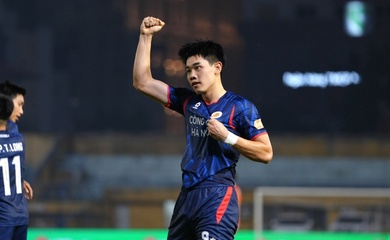 Đình Bắc “nổ súng” rực rỡ, CAHN vùi dập Đà Nẵng và bứt xa 10 điểm