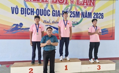 10 năm thống trị cự ly 1.500m của kình ngư Nguyễn Huy Hoàng