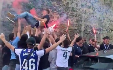 Màn đón tiếp gây bất ngờ ở quê nhà sau khi Ibai Aguirre được ra mắt cùng Real Sociedad