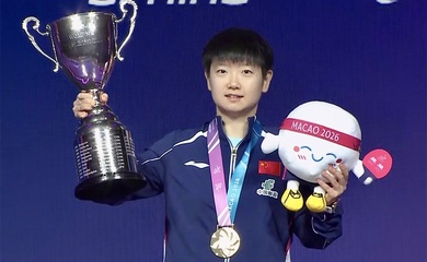 Sun Yingsha lập kỳ tích vô tiền khoáng hậu tại giải bóng bàn ITTF World Cup Macao 2026