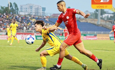 SLNA chặn đứng mạch thắng của Thể Công Viettel