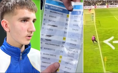 Cậu bé nhặt bóng đánh cắp chỉ dẫn sút phạt đền của Donnarumma trở thành người hùng ở quê nhà