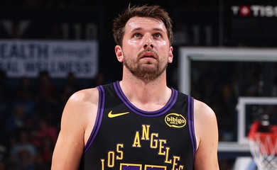 Luka Doncic tức tốc bay sang châu Âu điều trị chấn thương gân kheo trước Playoffs