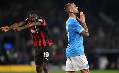 AC Milan đầu hàng cuộc đua vô địch Serie A sau khi thua 3 trong 6 vòng gần đây