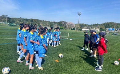 U17 nữ Việt Nam bước vào loạt trận giao hữu tại Nhật Bản