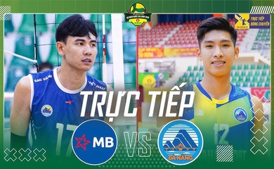 Link trực tiếp giải bóng chuyền VĐQG 2026 hôm nay: Biên Phòng MB vs Đà Nẵng