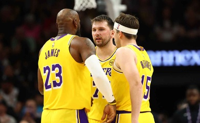 LeBron James: "Tin Luka Doncic và Austin Reaves chấn thương như một cú đánh chí mạng"