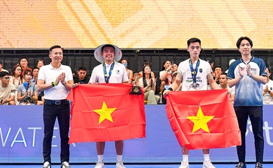 Lý Hoàng Nam – Trương Vinh Hiển bứt phá trên bảng xếp hạng pickleball thế giới sau kỳ tích tại PPA Asia Hanoi