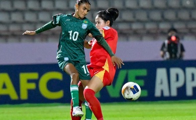 Bảng xếp hạng các đội thứ 3 bóng đá U20 nữ châu Á 2026