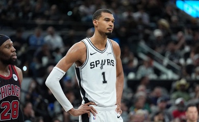 Victor Wembanyama chấn thương, đối mặt nguy cơ trượt mốc 65 trận xét giải All-NBA