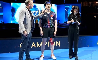 “Tôi đã sống sót đến cuối cùng” – Wang Chuqin nghẹn ngào sau khi chạm đỉnh World Cup 