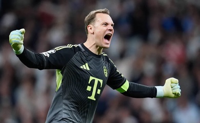 Manuel Neuer xứng đáng vị thế là thủ môn xuất sắc nhất thế giới ở tuổi 40