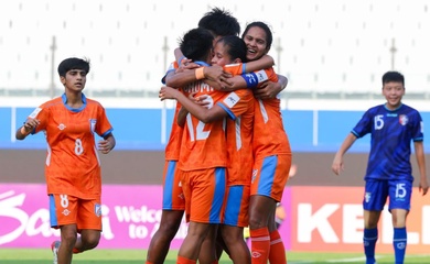 U20 nữ Ấn Độ hạ Đài Bắc Trung Hoa, nuôi hy vọng vé vớt vào tứ kết