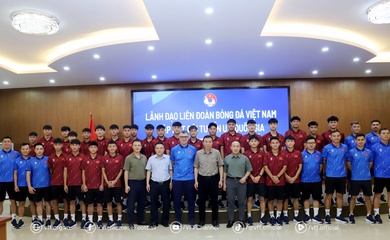 Chủ tịch VFF Trần Quốc Tuấn: U17 Việt Nam phải bản lĩnh trước áp lực tại Indonesia