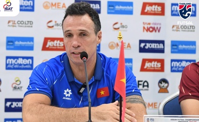 HLV Giustozzi cảnh báo sức mạnh Indonesia, futsal Việt Nam quyết vượt “cửa ải lớn”