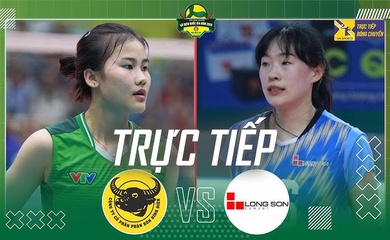 Link trực tiếp giải bóng chuyền VĐQG 2026 hôm nay: VTV Bình Điền Long An vs XMLS Thanh Hoá