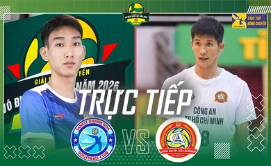 Link trực tiếp giải bóng chuyền VĐQG 2026 hôm nay: Sanest Khánh Hoà vs Công An Tp.HCM