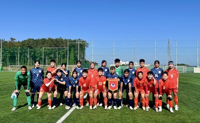 U17 nữ Việt Nam không ghi nổi bàn nào trước hai đội THPT Nhật Bản