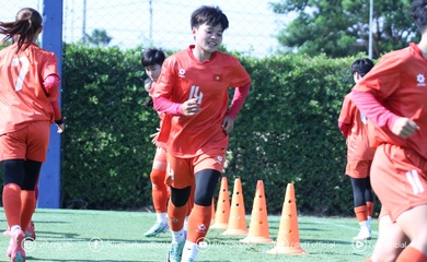 U20 nữ Việt Nam miệt mài rèn quân, chờ “đại chiến” với Nhật Bản