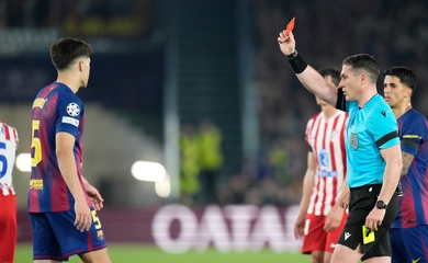 Thẻ đỏ của Barcelona: +31 tại Tây Ban Nha, -7 tại châu Âu