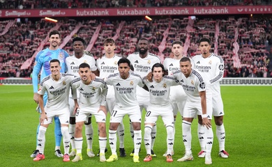 Đội hình dự kiến của Real Madrid gặp Girona tại La Liga đêm nay