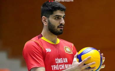 Ngoại binh Iran thể hiện khả năng phát bóng khủng khiếp trong trận đấu với Hà Nội