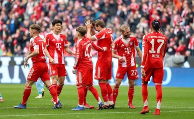 Ghi 105 bàn thắng, Bayern Munich lập kỷ lục mọi thời đại tại Bundesliga