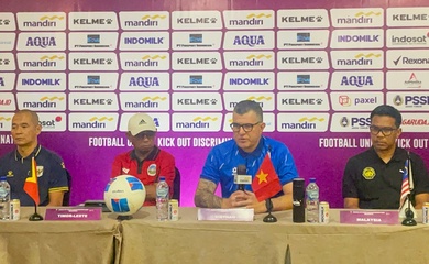 HLV Cristiano Roland tự tin trước giải U17 Đông Nam Á 2026