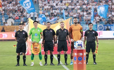 “Tước” bàn thắng của Nam Định, trọng tài Nguyễn Trung Kiên B đối mặt án treo còi