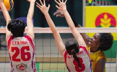 Hoá chất Đức Giang lội ngược dòng khó tin, đánh bại ĐKVĐ VTV Bình Điền Long An