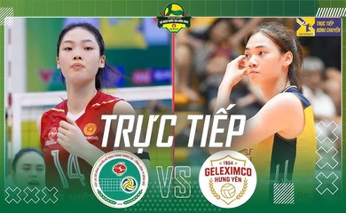 Link trực tiếp giải bóng chuyền VĐQG 2026 hôm nay: Binh Chủng Thông Tin vs Geleximco Hưng Yên