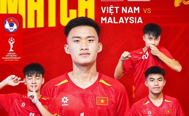 Link xem trực tiếp bóng đá U17 Việt Nam vs U17 Malaysia ngày 13/4