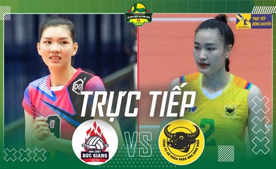 Link trực tiếp giải bóng chuyền VĐQG 2026 hôm nay: VTV Bình Điền Long An vs Hoá chất Đức Giang