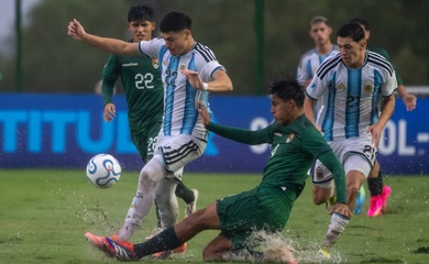 Kết quả giải U17 Nam Mỹ: Argentina giành vé vào bán kết và tham dự World Cup