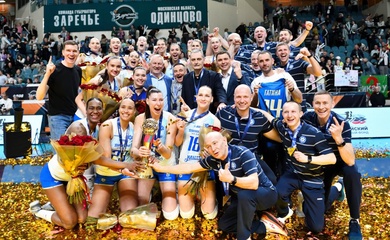 Dinamo-Ak Bars Kazan đăng quang thuyết phục tại giải VĐQG Nga